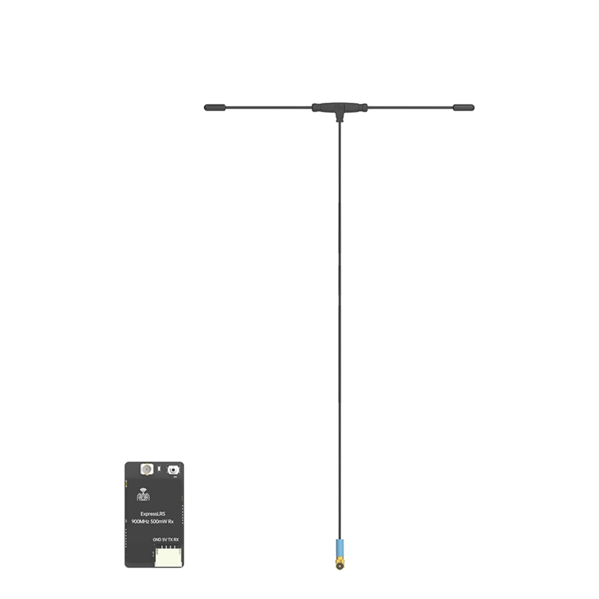 T06C-ExpressLRS ELRS 868/900Mhz 500mW RX Receiver with 220mm Mini Antenna for RC FPV Racing Drone
T06C-ExpressLRS ELRS 868/900Mhz 500mW RX Receiver with 220mm Mini Antenna for RC FPV Racing Drone