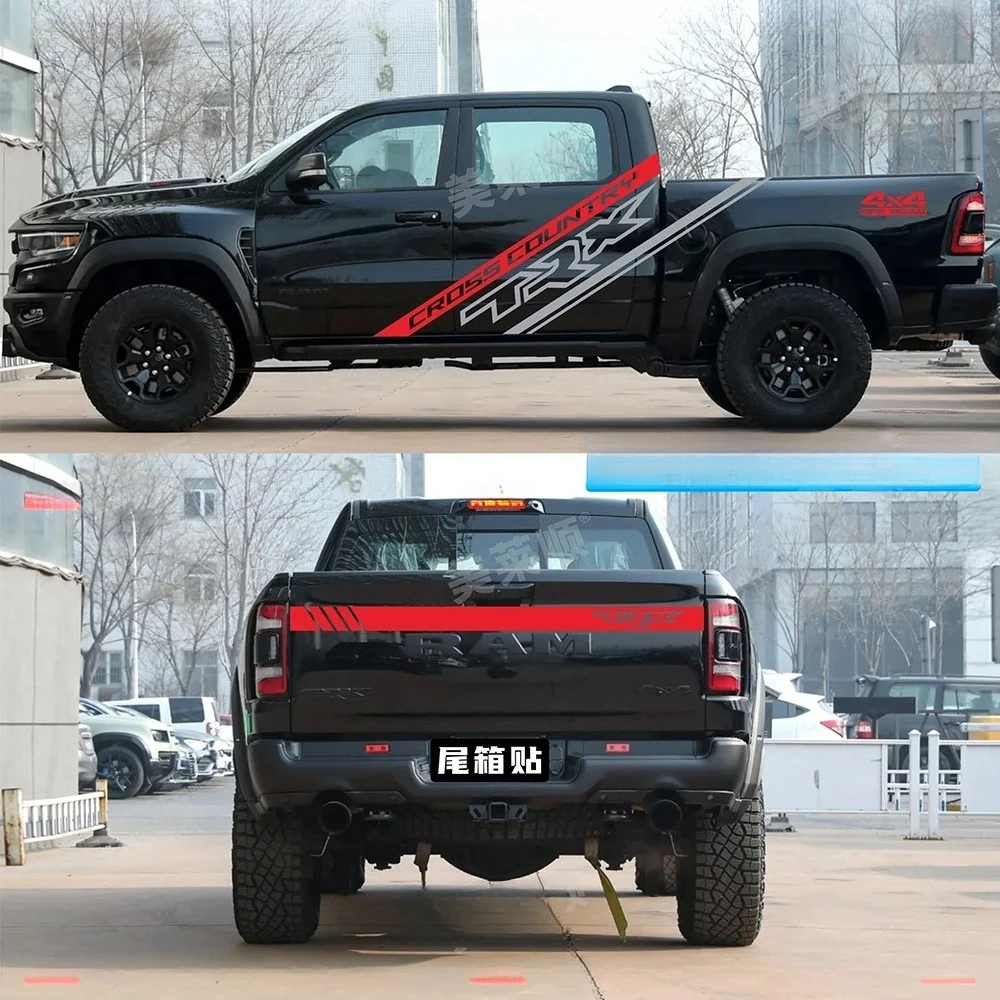 Car sticker FOR Dodge TRX pickup truck exterior decoration customization fashionable sporty Decal
Car sticker FOR Dodge TRX pickup truck exterior decoration customization fashionable sporty Decal