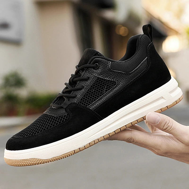 Breathable Men's Summer Shoes New Hollow Casual Mesh Shoes Versatile Soft Sole Sports Sneakers Trendy Tenis Masculino Trainers
Breathable Men's Summer Shoes New Hollow Casual Mesh Shoes Versatile Soft Sole Sports Sneakers Trendy Tenis Masculino Trainers