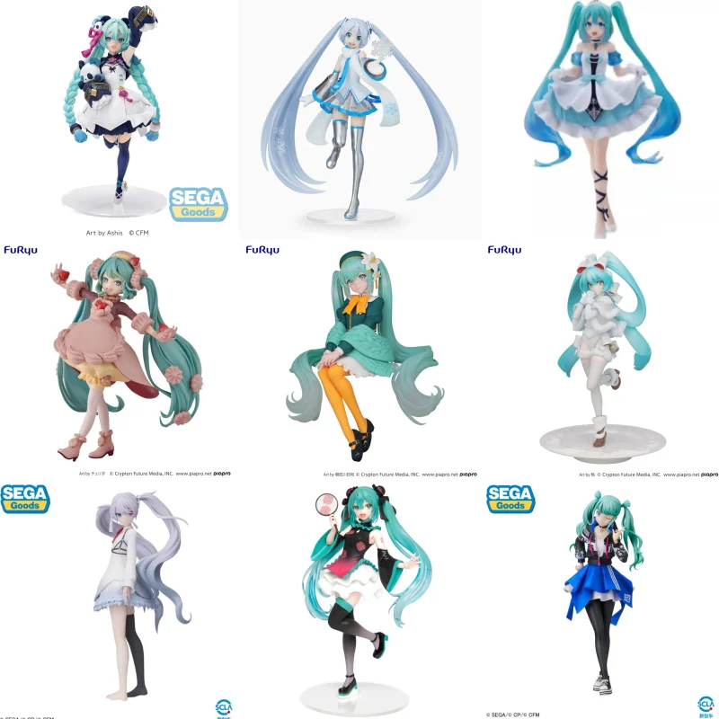 Аниме оригинальная серия Hatsune Miku Sega Matcha Parfait Sakura Maiden, коллекция моделей из ПВХ, фигурки кукол, игрушки, праздничные подарки
Аниме оригинальная серия Hatsune Miku Sega Matcha Parfait Sakura Maiden, коллекция моделей из ПВХ, фигурки кукол, игрушки, праздничные подарки
