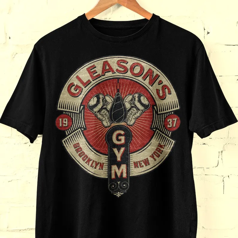 Gleason's Gym Unisex Short Sleeve Tee, Gleason's Boxing Shirt, Famous Gleason's Gym NY, Great Gift for Boxing Fans
Gleason's Gym Unisex Short Sleeve Tee, Gleason's Boxing Shirt, Famous Gleason's Gym NY, Great Gift for Boxing Fans