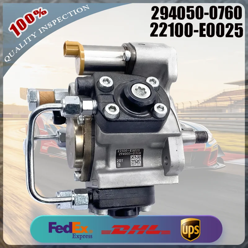 294050-0760 22100-E0025 Common Rail Diesel Fuel Pump HP4 Type Diesel Injection Pump Auto Engine Replacement Parts
294050-0760 22100-E0025 Common Rail Diesel Fuel Pump HP4 Type Diesel Injection Pump Auto Engine Replacement Parts