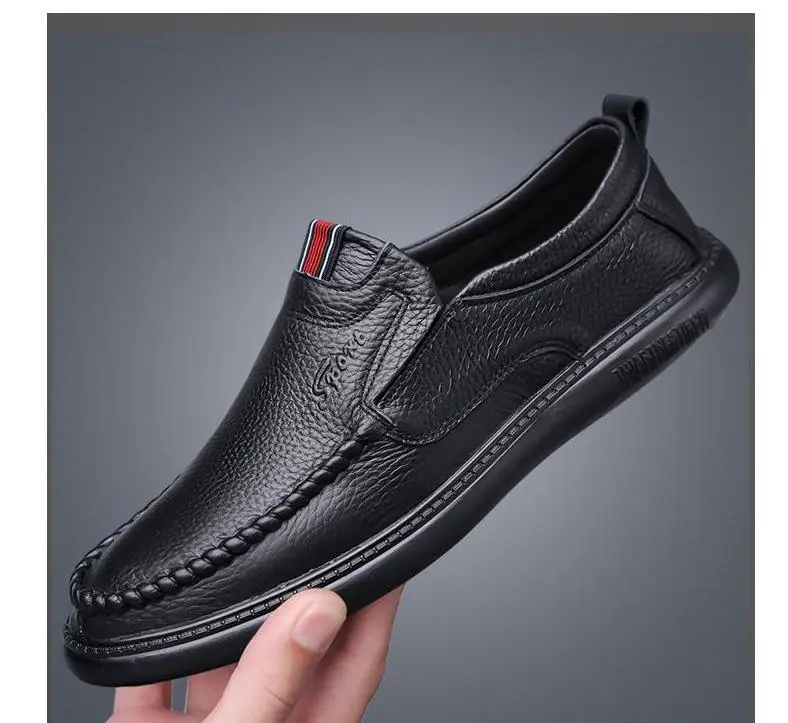 2025 Men's Genuine Leather Leathe shoes 38-45 Soft Anti-slip Rubber Loafers Man Casual Leather Shoes
2025 Men's Genuine Leather Leathe shoes 38-45 Soft Anti-slip Rubber Loafers Man Casual Leather Shoes