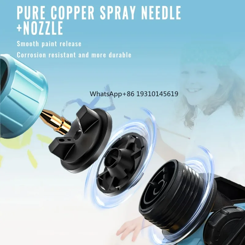 【From China】1000ML Cordless Electric Spray Portable Household Paint Sprayer Auto Furniture Steel Coating Airbrush For
【From China】1000ML Cordless Electric Spray Portable Household Paint Sprayer Auto Furniture Steel Coating Airbrush For