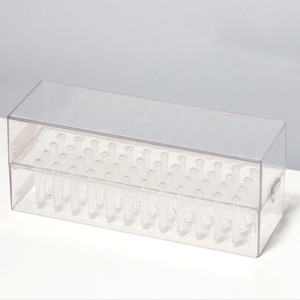 48 Hole Grinding Head Storage Box Transparent Rectangle Nail Drill Bits ganizer Case Durable ABS Plastic Shelf Design Practical
48 Hole Grinding Head Storage Box Transparent Rectangle Nail Drill Bits ganizer Case Durable ABS Plastic Shelf Design Practical