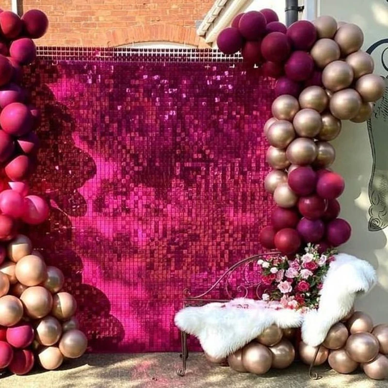 16/18pcs Decorative 3D Bachelorette Party Curtain Shimmer Sequins Wall Backdrop Panels Wedding Engagement Room Backdrop Decor
16/18pcs Decorative 3D Bachelorette Party Curtain Shimmer Sequins Wall Backdrop Panels Wedding Engagement Room Backdrop Decor