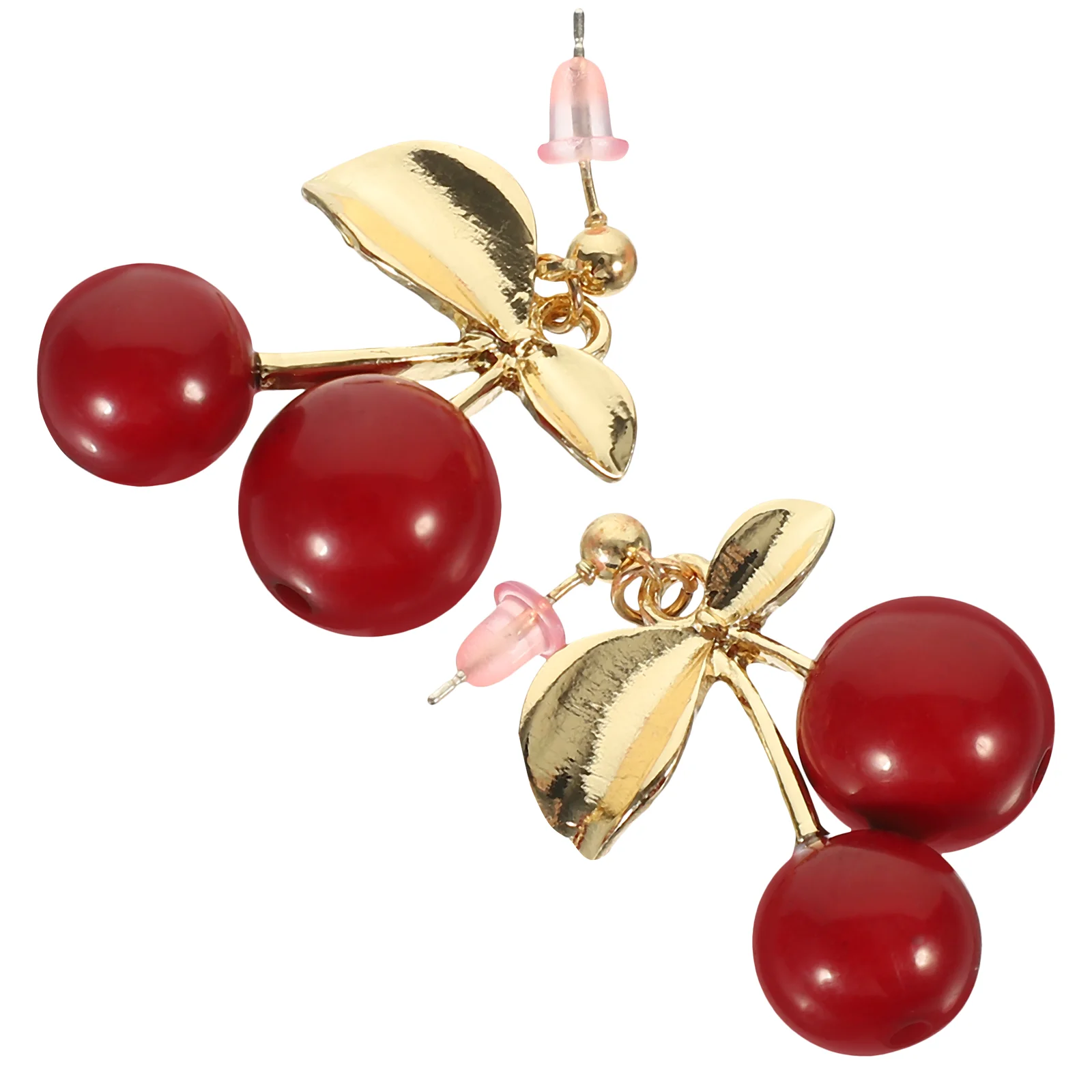 Stud Earrings Lovely Decoration of The Lid Cherry Pendant Shape Accessories Women Bow Dangler Ornaments
Stud Earrings Lovely Decoration of The Lid Cherry Pendant Shape Accessories Women Bow Dangler Ornaments