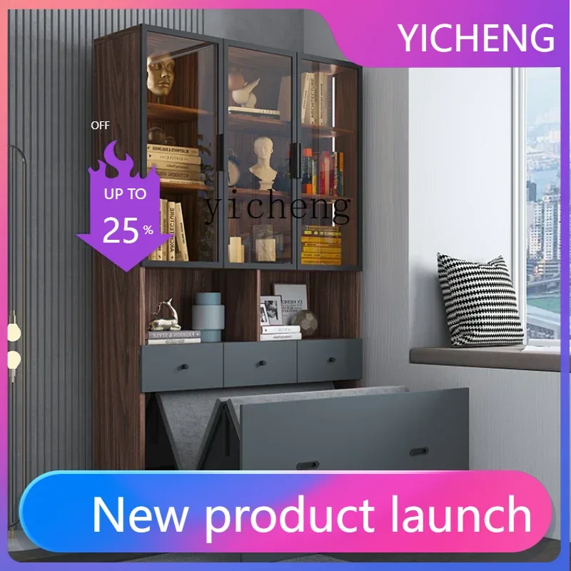 Складная кровать-шкаф A2-9 со встроенной книжной полкой, скрытая телескопическая кровать-шкаф для дома, многофункциональная, для малогабаритных квартир
Складная кровать-шкаф A2-9 со встроенной книжной полкой, скрытая телескопическая кровать-шкаф для дома, многофункциональная, для малогабаритных квартир