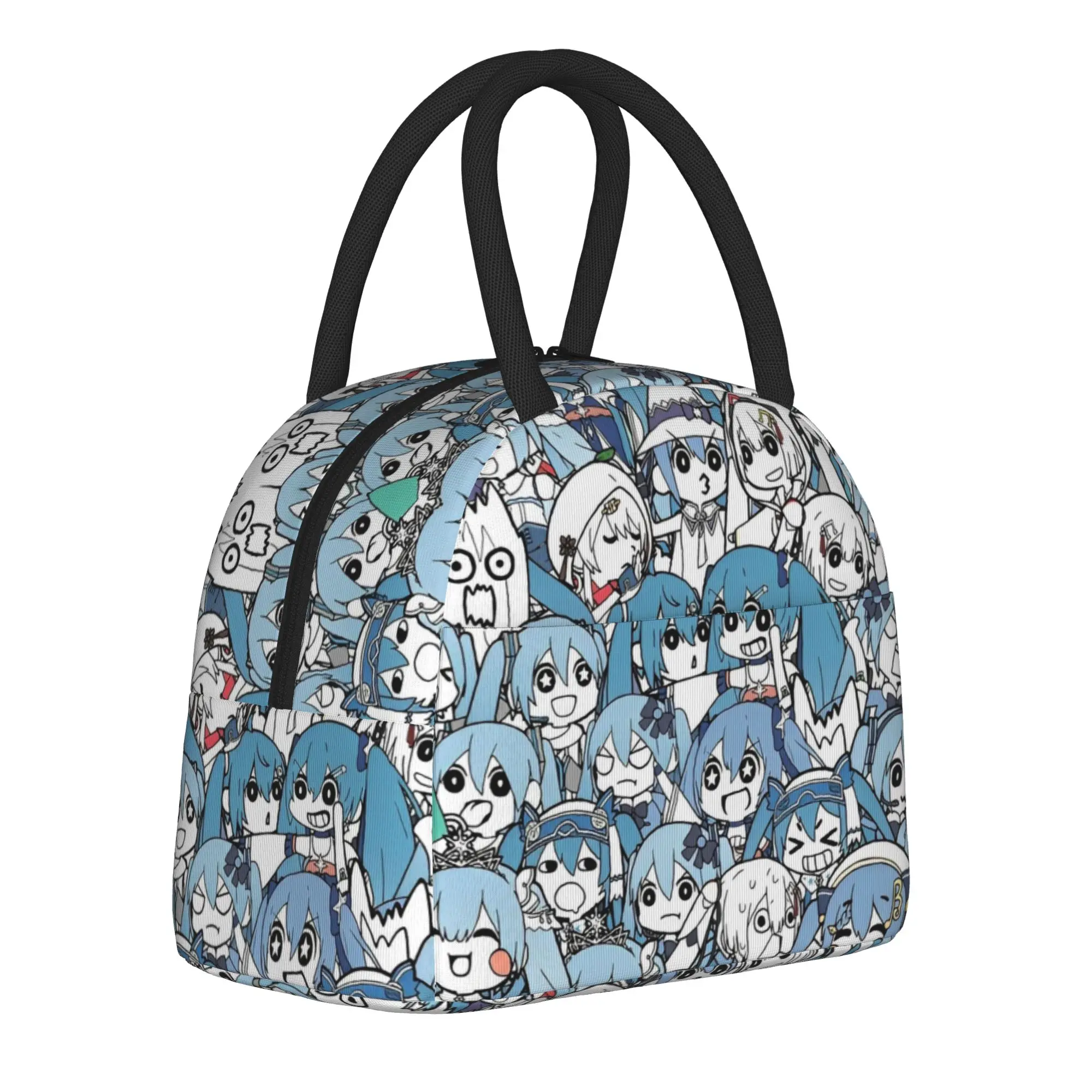 Hatsunes Mikus Insulated Lunch Bags for Men Women Food Container Portable Cooler Thermal Bento Box For Work
Hatsunes Mikus Insulated Lunch Bags for Men Women Food Container Portable Cooler Thermal Bento Box For Work