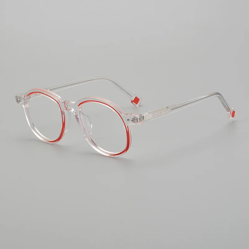 High Quality Vintage Round Glasses Japanese Handmade Frame For Men Women Designer Brand Retro Fashion Beach Eyeglasses
High Quality Vintage Round Glasses Japanese Handmade Frame For Men Women Designer Brand Retro Fashion Beach Eyeglasses