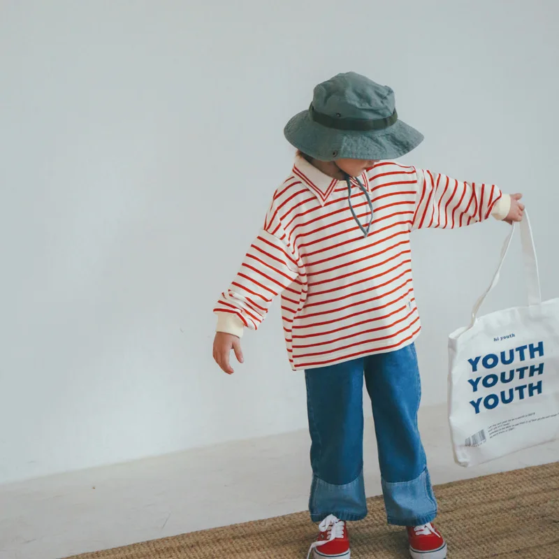 Children Clothing 2023 New Fashionable Kids Tops Spring Autumn Hoodie Girls Red Striped Casual Simple Loose Style Hoodie Tops
Children Clothing 2023 New Fashionable Kids Tops Spring Autumn Hoodie Girls Red Striped Casual Simple Loose Style Hoodie Tops