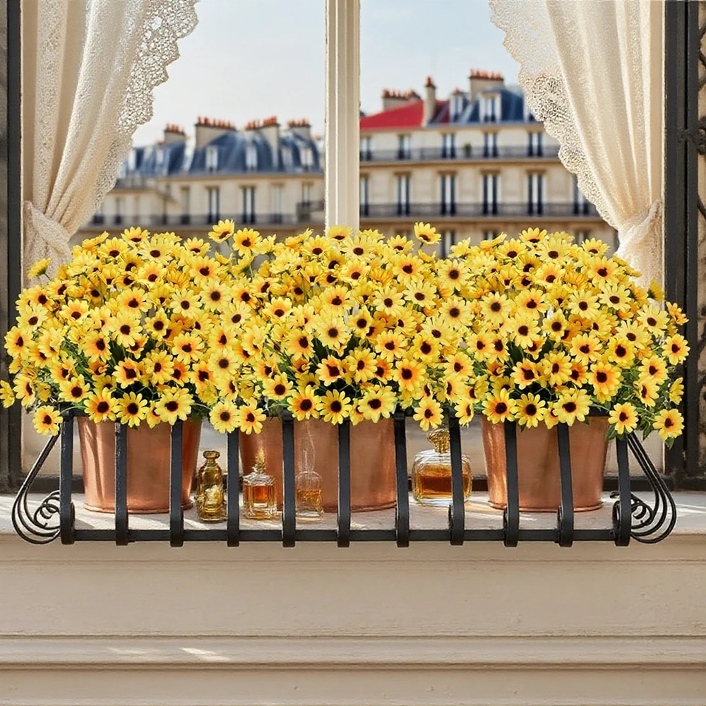 6Pcs Artificial Flowers Yellow Little Daisy Wedding Bridal Bouquet Home Room Table Decoration Vase Table Diy Gifts Box Scrapbook
6Pcs Artificial Flowers Yellow Little Daisy Wedding Bridal Bouquet Home Room Table Decoration Vase Table Diy Gifts Box Scrapbook