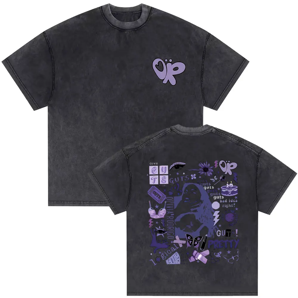 Washed Vintage Vampire Guts 2024 World Tour Concert Graphic T-shirt Men Women Oversized Fashion Streetwear Y2k Aesthetic T Shirt
Washed Vintage Vampire Guts 2024 World Tour Concert Graphic T-shirt Men Women Oversized Fashion Streetwear Y2k Aesthetic T Shirt