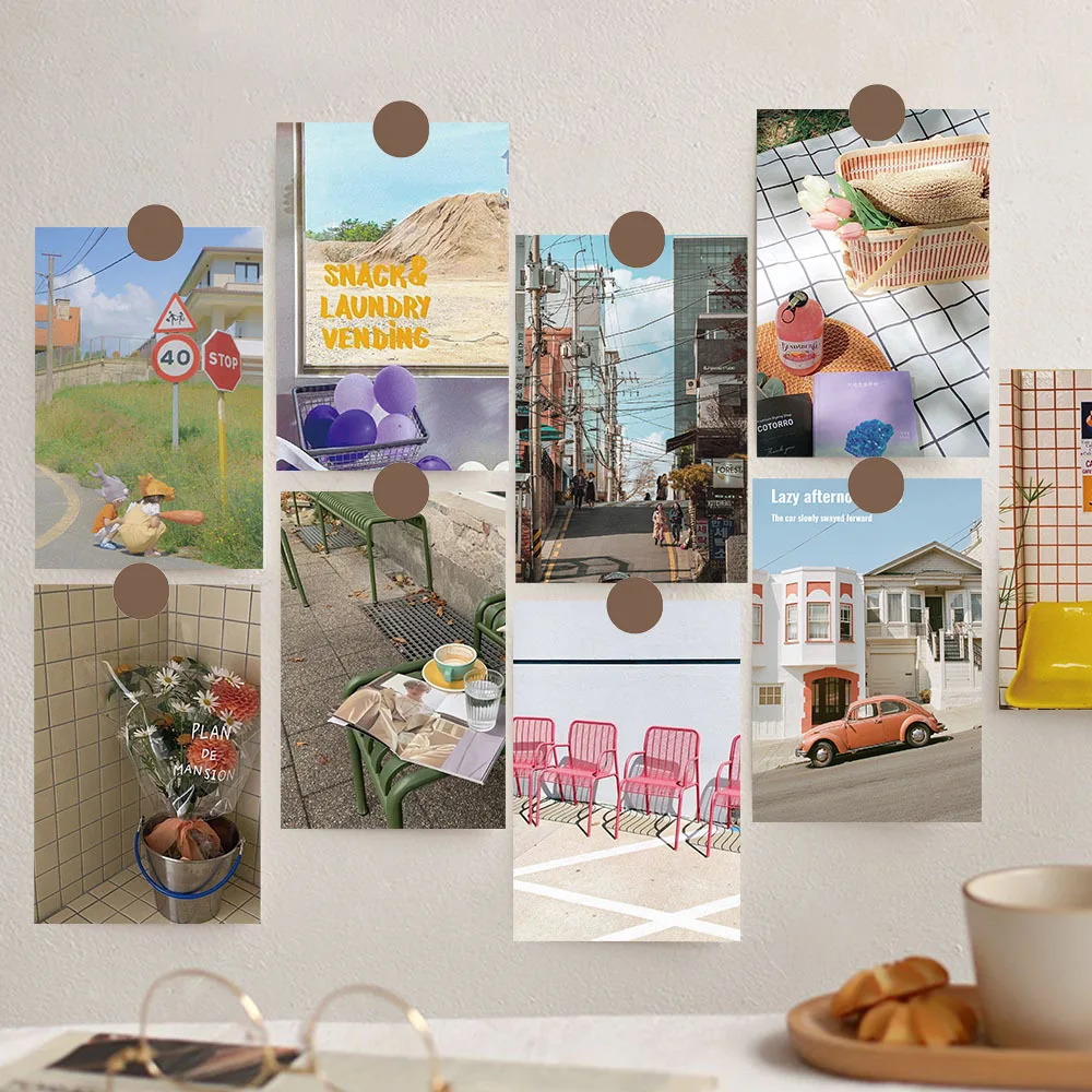 10PCS Romantic Mark Posters Stickers Living Harajuku Photography Postcard Home Wall Home Living Decoration Art Pictures 10×15CM
10PCS Romantic Mark Posters Stickers Living Harajuku Photography Postcard Home Wall Home Living Decoration Art Pictures 10×15CM