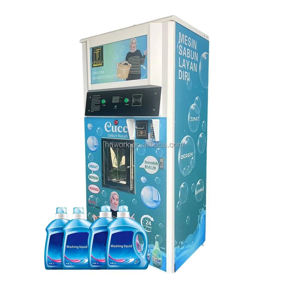RO Fully Automatic Laundry Detergent Sales Station Self-service Soap and Detergent Replenishment Machine
RO Fully Automatic Laundry Detergent Sales Station Self-service Soap and Detergent Replenishment Machine