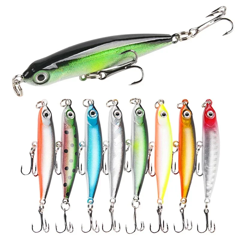 EASYFISH 53mm 3g Bionic Minnow Fishing Lure Bass Trolling Artificial Hard Bait Crankbait Wobblers 3D Eyes for Fishing Carp Pesca
EASYFISH 53mm 3g Bionic Minnow Fishing Lure Bass Trolling Artificial Hard Bait Crankbait Wobblers 3D Eyes for Fishing Carp Pesca