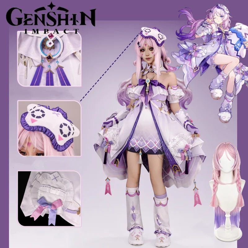 Citlali New Skin Cosplay Costume Game Genshin Impact Off-Shoulder Dress Big Bow and Accessories Set for Comic Con Party
Citlali New Skin Cosplay Costume Game Genshin Impact Off-Shoulder Dress Big Bow and Accessories Set for Comic Con Party
