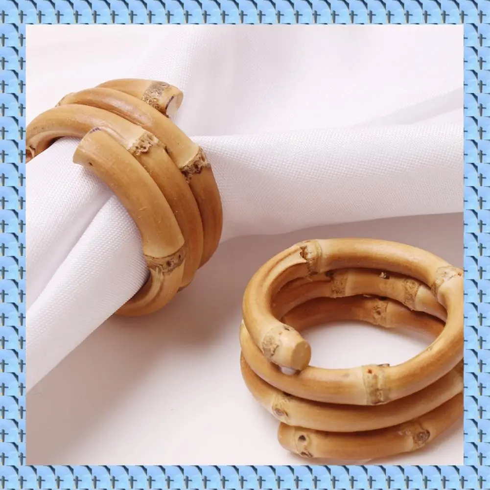 NOCM 12 Pack Home Dinner Table Serviette Buckles Eye-Catching Bamboo Husk Table Decoration Napkin Rings For Wedding, Round
NOCM 12 Pack Home Dinner Table Serviette Buckles Eye-Catching Bamboo Husk Table Decoration Napkin Rings For Wedding, Round