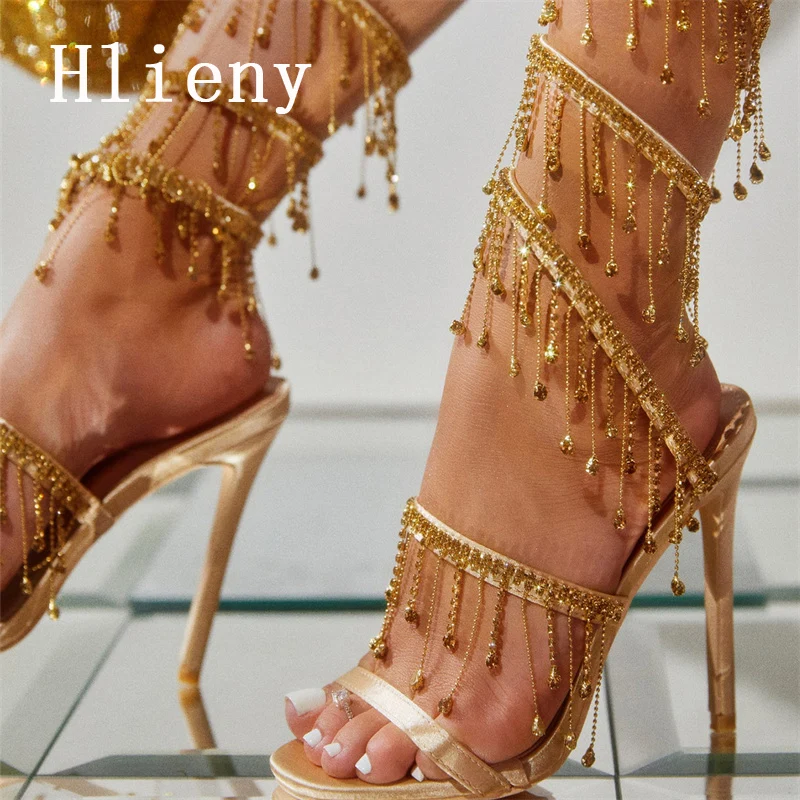 Hlieny 2024 Summer New Fashion Roman Dress Shoes Rhinestone Golden Crystal Sandals Women's Night Club High Heels Party Shoes
Hlieny 2024 Summer New Fashion Roman Dress Shoes Rhinestone Golden Crystal Sandals Women's Night Club High Heels Party Shoes