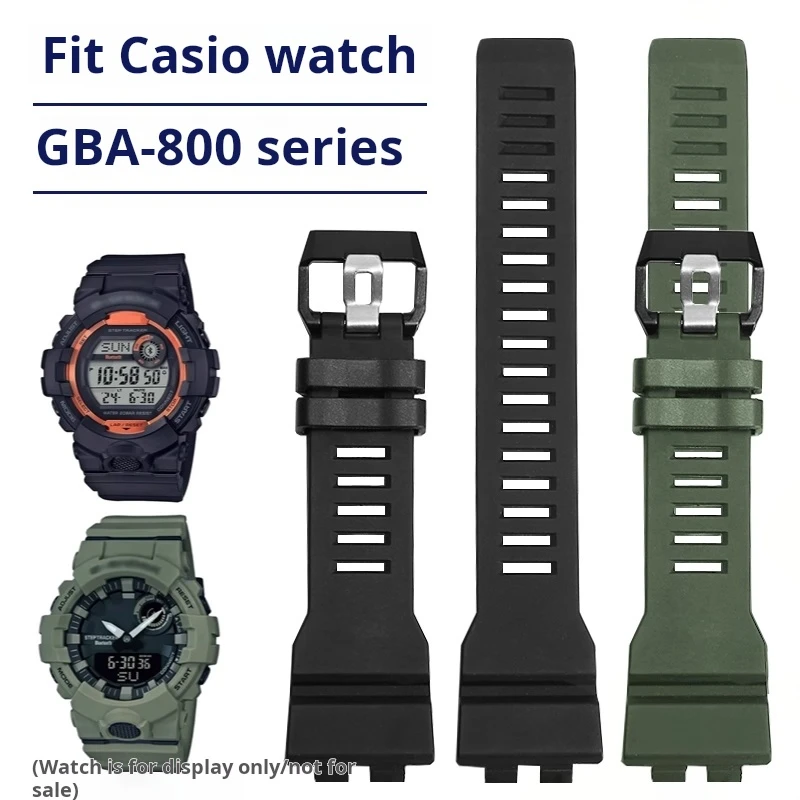 Watch Accessories For Casio G-Squad GBA-800 GBD800 Gma-b800 Resin Strap Waterproof Replace band Silicone Rubber Men Bracelet
Watch Accessories For Casio G-Squad GBA-800 GBD800 Gma-b800 Resin Strap Waterproof Replace band Silicone Rubber Men Bracelet