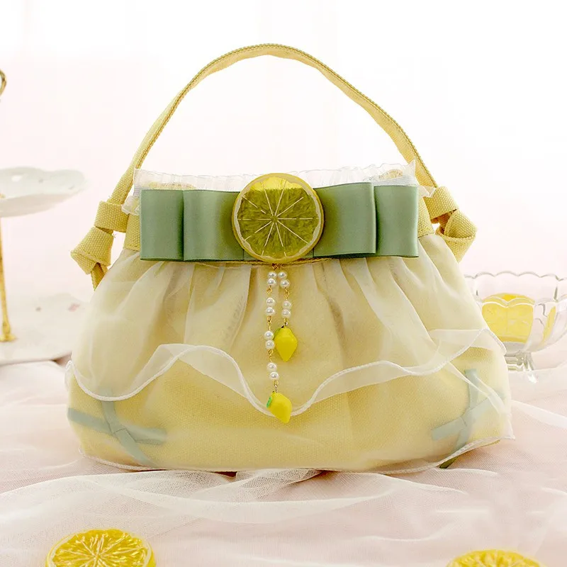 Fresh Lemon Hand Bags for Woman New Original Tote Bag Fashion All Match Bolso Crossbady Sac Femme Spliced Mesh Bolsos De Mujer
Fresh Lemon Hand Bags for Woman New Original Tote Bag Fashion All Match Bolso Crossbady Sac Femme Spliced Mesh Bolsos De Mujer