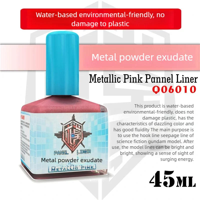 45ml Water-based Panel Line Mettalic Color Paint Plastic Model Weathering Color for Military Model Hobby Painting Tools DIY 
45ml Water-based Panel Line Mettalic Color Paint Plastic Model Weathering Color for Military Model Hobby Painting Tools DIY