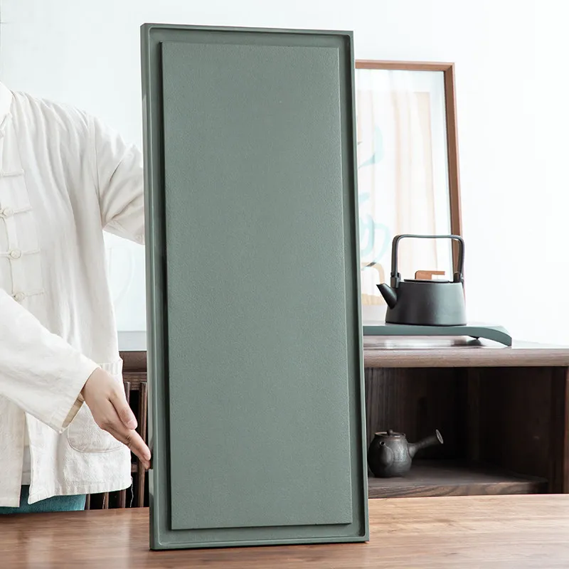 Rectangle Hospitality Tea Tray Living Room Tableware Long Chinese Kitchen Office Stone Tea Tray Luxury Bandejas Home Products
Rectangle Hospitality Tea Tray Living Room Tableware Long Chinese Kitchen Office Stone Tea Tray Luxury Bandejas Home Products