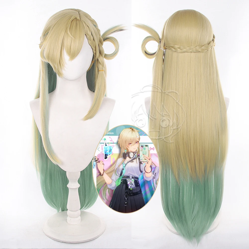 Anime Wuthering Waves Lynae Cos Wigs Cosplay Costumes Headwear 80cm Long Simulation Scalp Thick Mixed Puffy Long Hair Wigs
Anime Wuthering Waves Lynae Cos Wigs Cosplay Costumes Headwear 80cm Long Simulation Scalp Thick Mixed Puffy Long Hair Wigs