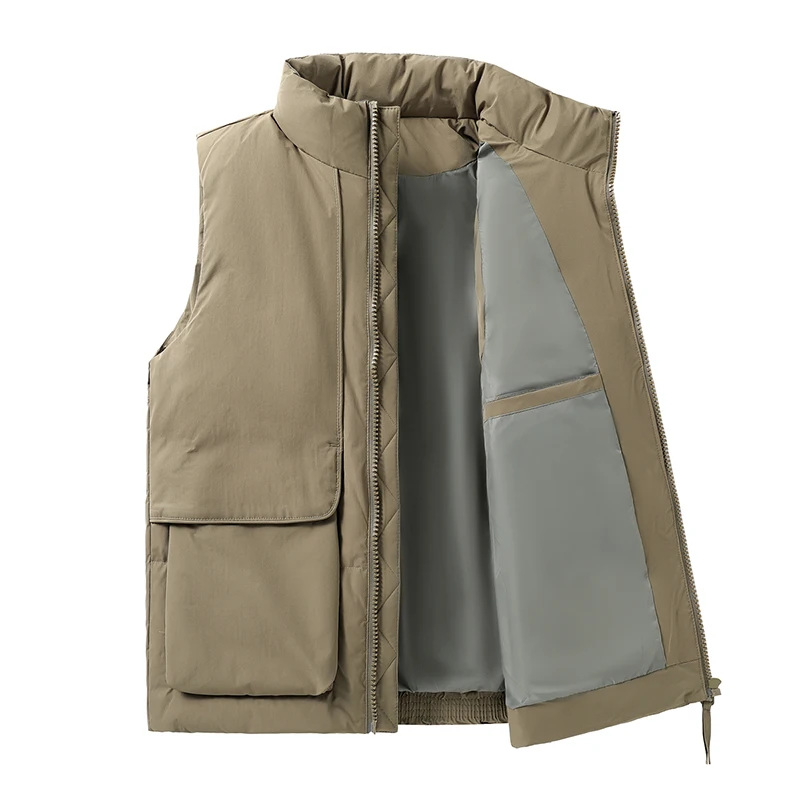 Мужской повседневный утепленный жилет для активного отдыха, новая зимняя модель, теплый, с воротником-стойкой, модный, универсальный, на флисовой подкладке, для работы...
Мужской повседневный утепленный жилет для активного отдыха, новая зимняя модель, теплый, с воротником-стойкой, модный, универсальный, на флисовой подкладке, для работы...