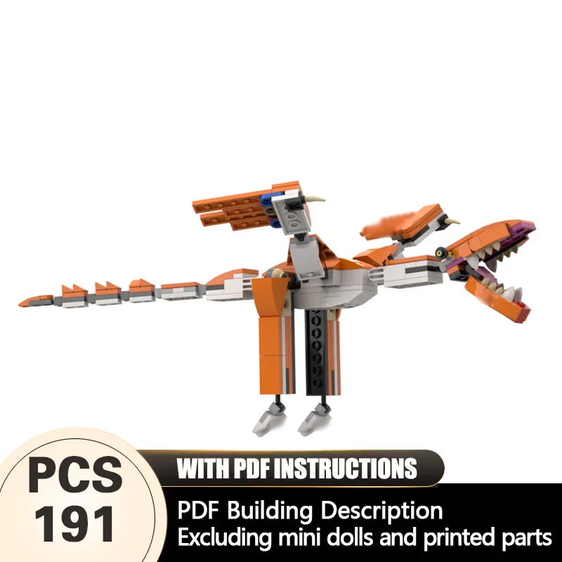 Creators Animal Series Model MOC Building Bricks Large Wyvern Modular Technology Gifts Holiday Assemble Children Toys Suit
Creators Animal Series Model MOC Building Bricks Large Wyvern Modular Technology Gifts Holiday Assemble Children Toys Suit