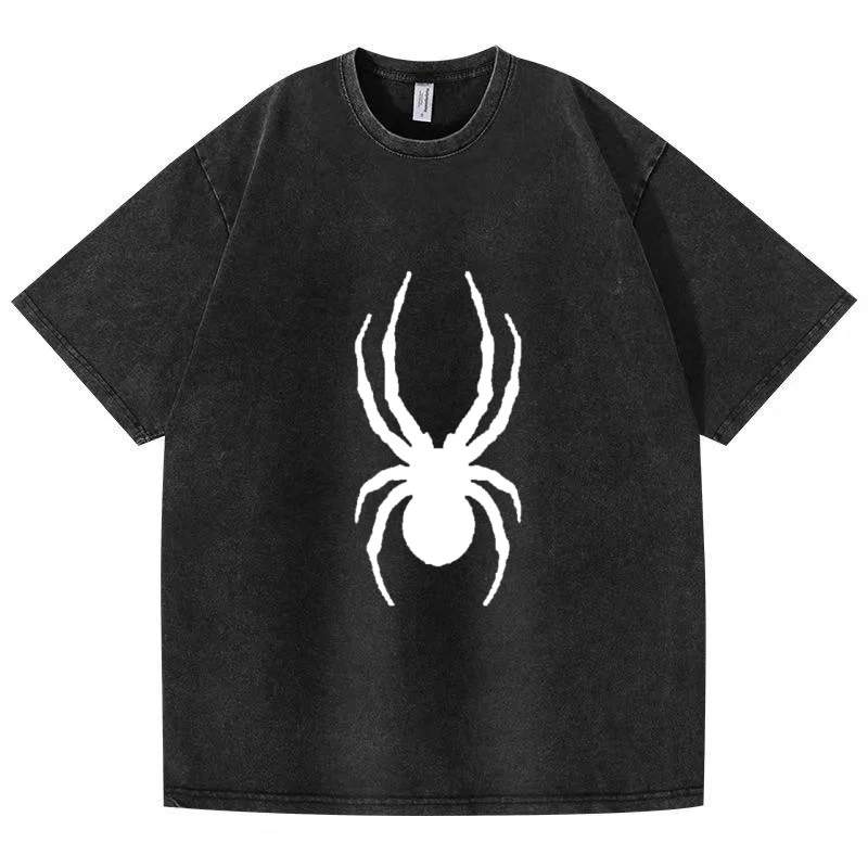 Summer Fashion Female Teen Insect Series Spider Print Pattern Round Neck Short Sleeve Comfortable Top
Summer Fashion Female Teen Insect Series Spider Print Pattern Round Neck Short Sleeve Comfortable Top