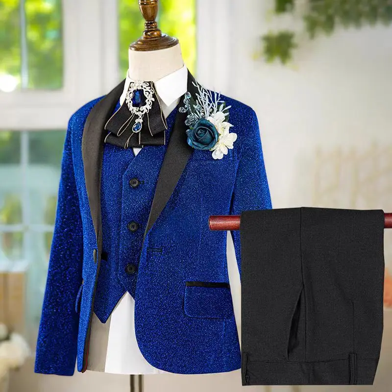 Boy's multicolor wedding suit birthday party boys' suit host piano performance dinner show performance ceremony outfit set
Boy's multicolor wedding suit birthday party boys' suit host piano performance dinner show performance ceremony outfit set