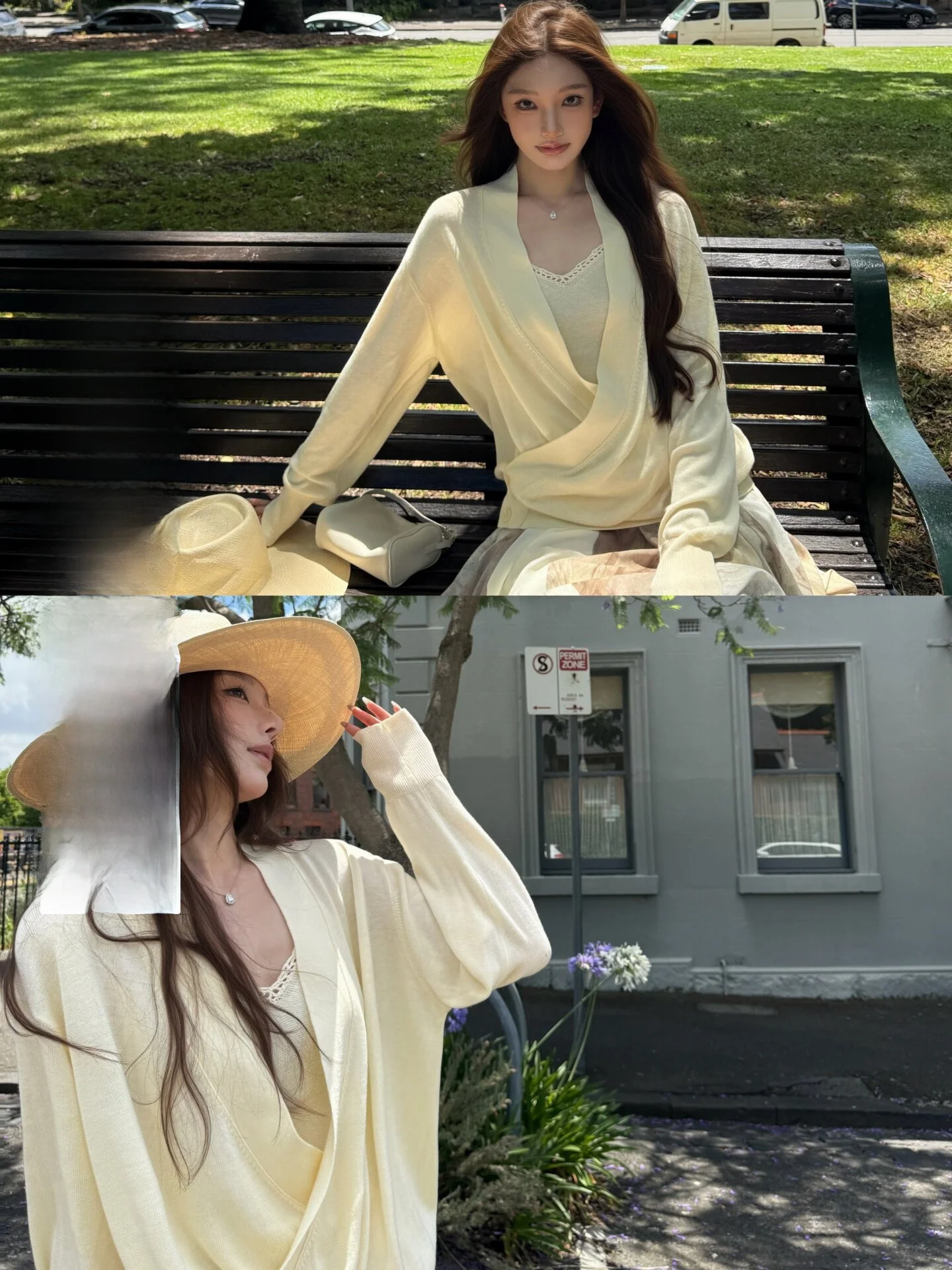 Yangzifan Lemaire Women's Knitted Open Cardigan Strap Two-Piece Set Spring Summer Loose Fit Casual Style Long Sleeve Pure Color
Yangzifan Lemaire Women's Knitted Open Cardigan Strap Two-Piece Set Spring Summer Loose Fit Casual Style Long Sleeve Pure Color