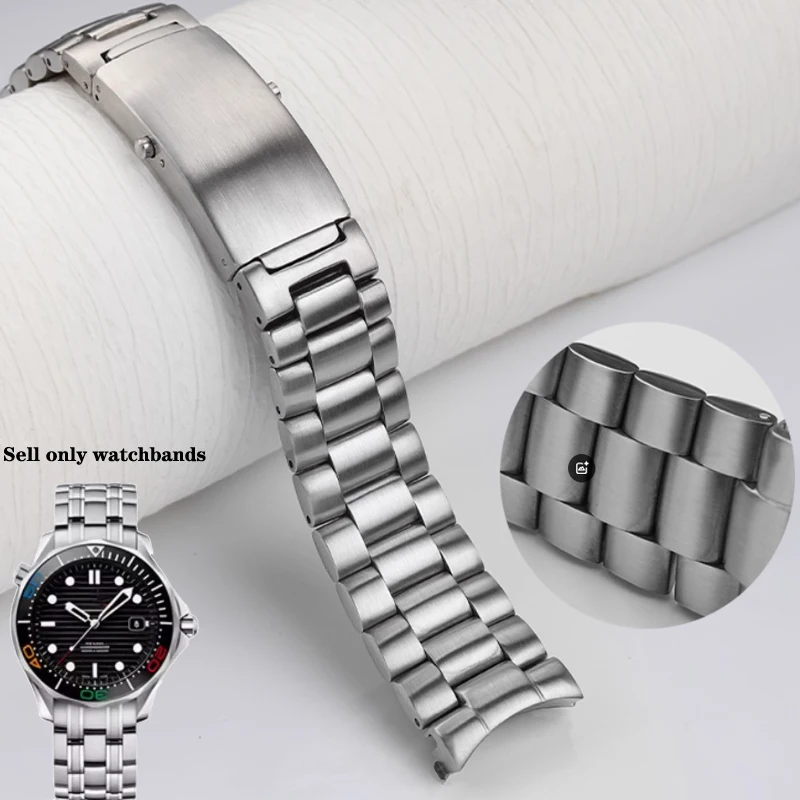 Ремешки для часов, ремешок из твердой нержавеющей стали для Omega 007 Seamaster Planet Ocean 300 м, спортивные часы, браслет 18 мм, 20 мм, 22 мм
Ремешки для часов, ремешок из твердой нержавеющей стали для Omega 007 Seamaster Planet Ocean 300 м, спортивные часы, браслет 18 мм, 20 мм, 22 мм
