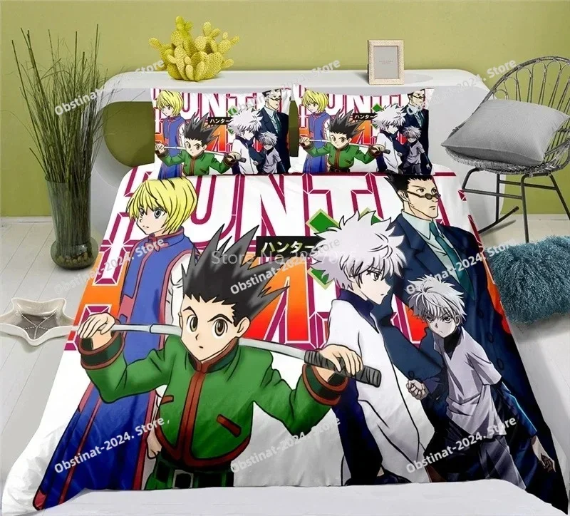 HUNTER X HUNTER Bedding Set Duvet Cover Set Pillowcase 3D Printed Quilt Cover Home for Textile Gift Twin Queen King Size
HUNTER X HUNTER Bedding Set Duvet Cover Set Pillowcase 3D Printed Quilt Cover Home for Textile Gift Twin Queen King Size