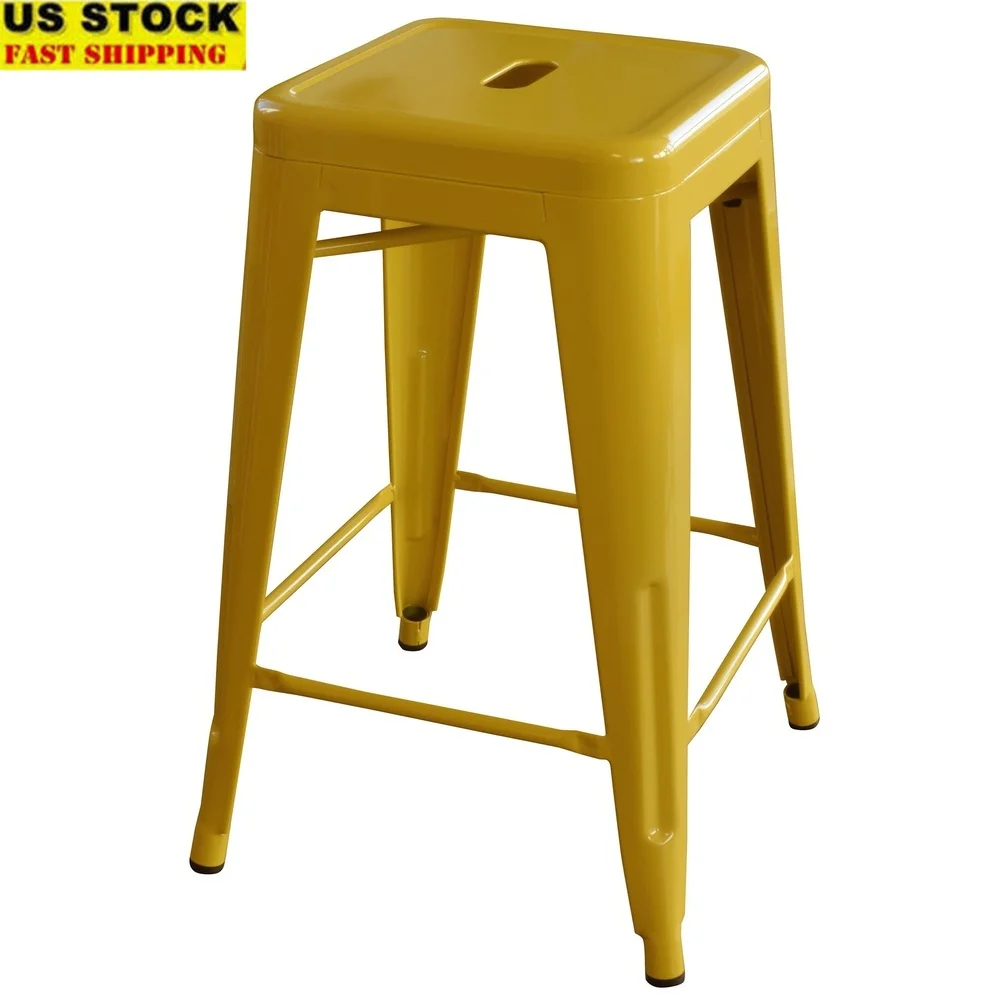Metal Bar Stools Set of 2 Stackable Lightweight Sturdy with Handle Scratch Resistant Perfect Kitchen Bar Dining Room and Dorm
Metal Bar Stools Set of 2 Stackable Lightweight Sturdy with Handle Scratch Resistant Perfect Kitchen Bar Dining Room and Dorm