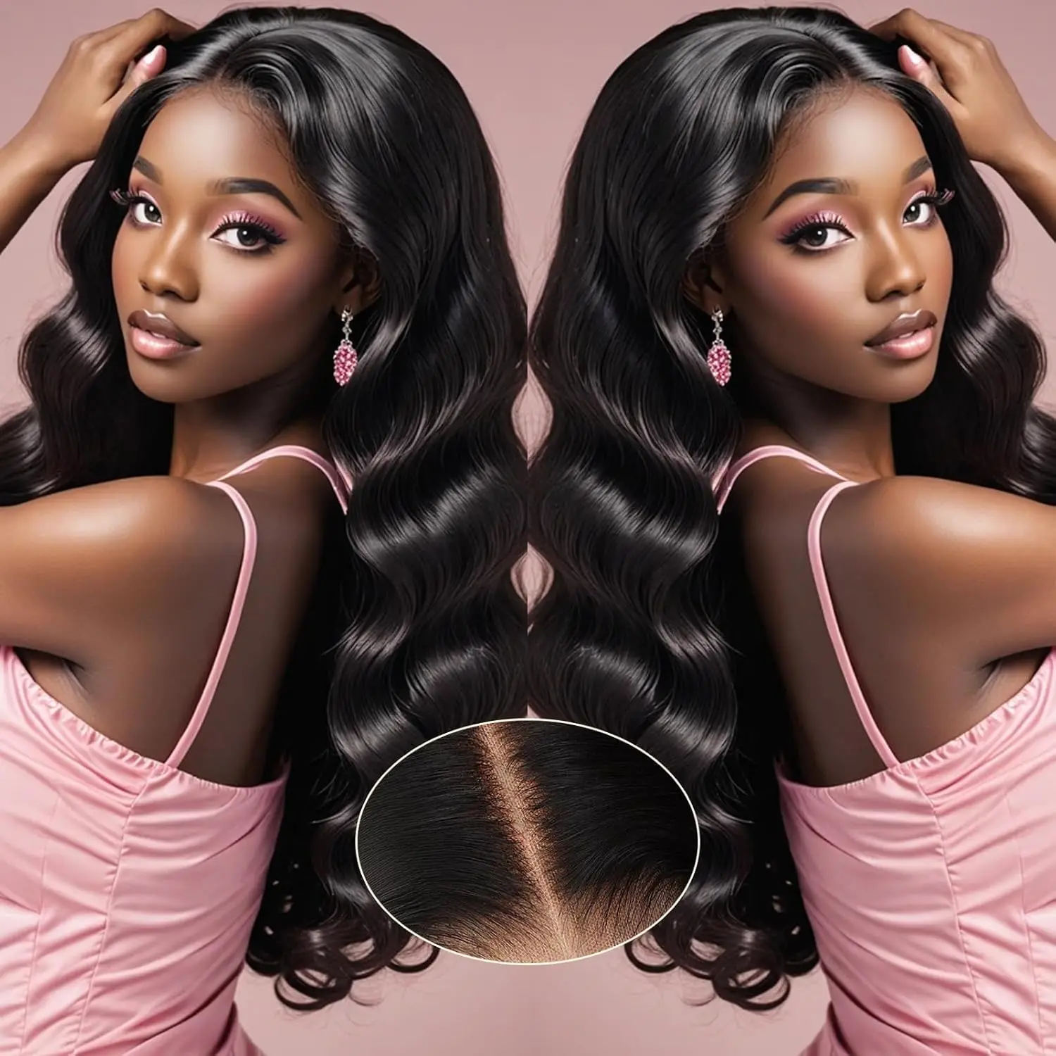 32 34 Inch Body Wave 6x4 5x5 Wear And Go Glueless Wig Human Hair Transparent Lace Closure Wigs For Black Women Bling Hair Sale
32 34 Inch Body Wave 6x4 5x5 Wear And Go Glueless Wig Human Hair Transparent Lace Closure Wigs For Black Women Bling Hair Sale