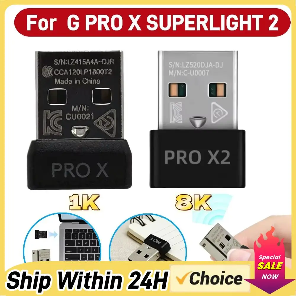 Адаптер-приемник для мыши USB, беспроводной адаптер-донгл, совместимый с G PRO X SUPERLIGHT 2
Адаптер-приемник для мыши USB, беспроводной адаптер-донгл, совместимый с G PRO X SUPERLIGHT 2