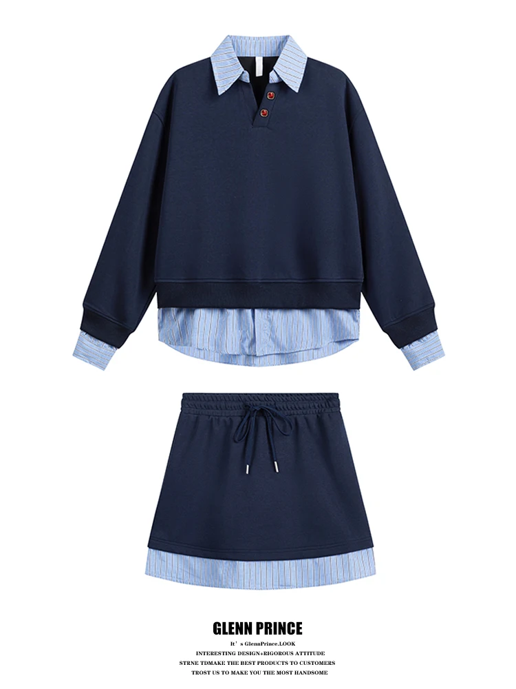 Американский модный бренд: комплект из двух предметов — свитшот в стиле пэчворк с эффектом двухслойности и юбка. Новинка весенней коллекции.
Американский модный бренд: комплект из двух предметов — свитшот в стиле пэчворк с эффектом двухслойности и юбка. Новинка весенней коллекции.