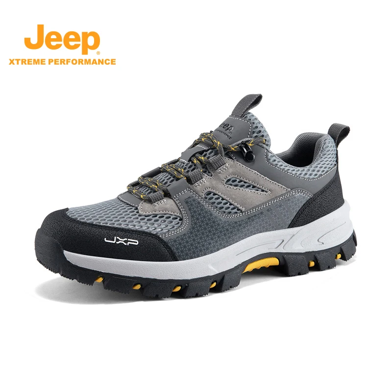 Jeep Men's Outdoor Hiking Shoes Mesh Breathable Non-Slip Wearable Casual Sneakers
Jeep Men's Outdoor Hiking Shoes Mesh Breathable Non-Slip Wearable Casual Sneakers