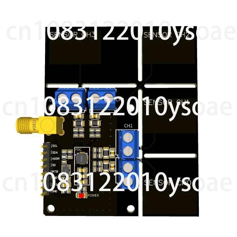 FDC2214 module, capacitive sensor, electronic design contest gesture recognition paper counting liquid level measurement
FDC2214 module, capacitive sensor, electronic design contest gesture recognition paper counting liquid level measurement