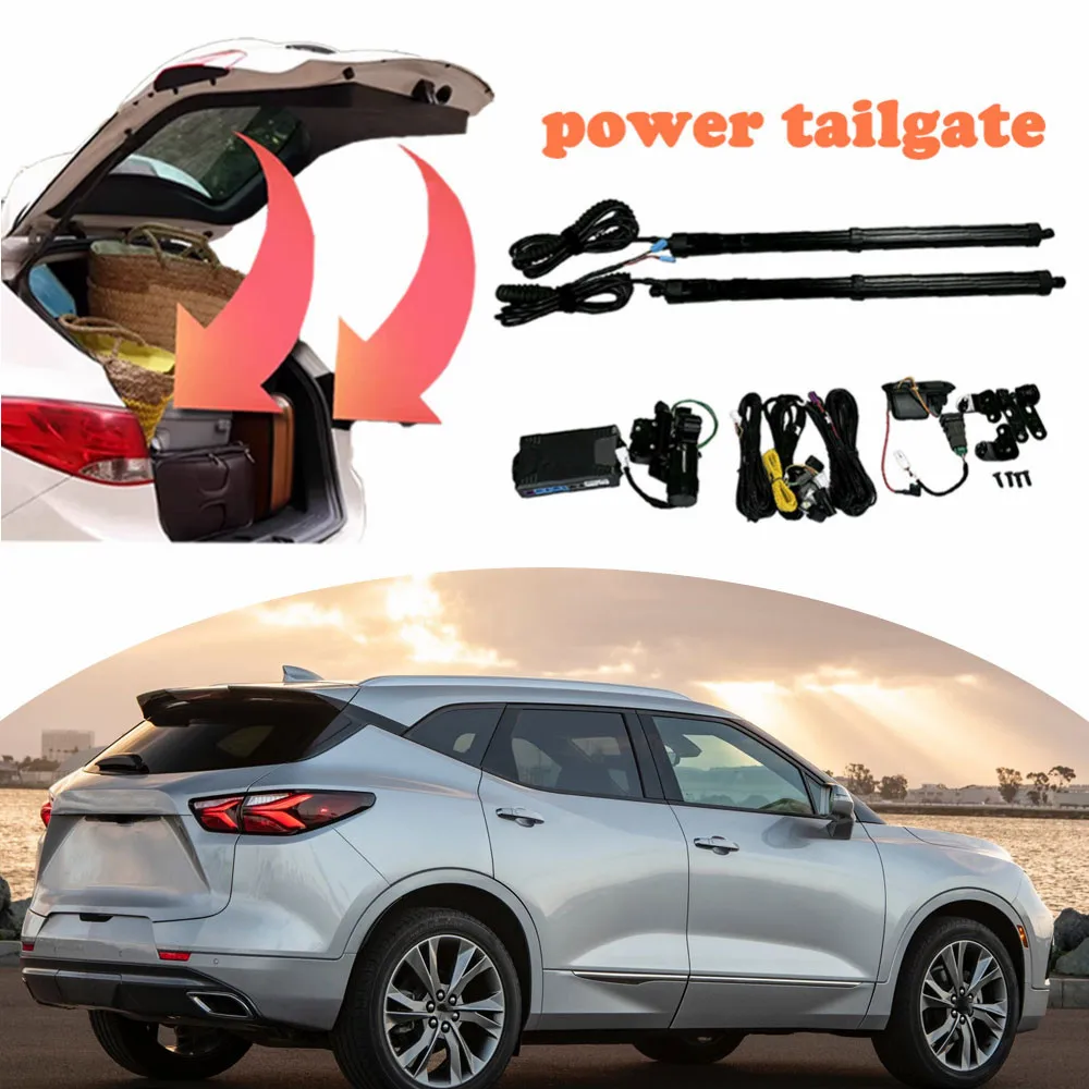 Power Tailgate Fits for Chevrolet Blazer 2019-2022 Retrofit System Power Eletric Tailgate Support Remote kick sensor
Power Tailgate Fits for Chevrolet Blazer 2019-2022 Retrofit System Power Eletric Tailgate Support Remote kick sensor