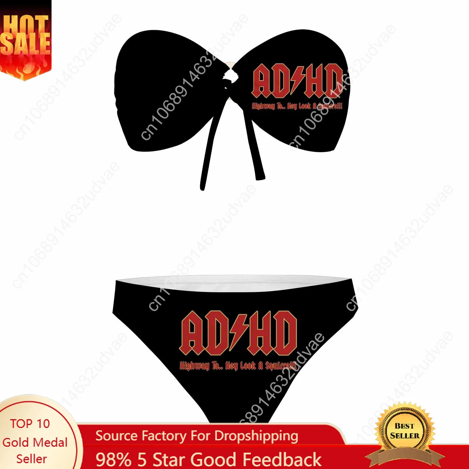 Go All Out Adult ADHD Highway to Hey Look A Squirrel Funny Music Strapless Swimsuit Womens Bathing Suits Customize Beachwear
Go All Out Adult ADHD Highway to Hey Look A Squirrel Funny Music Strapless Swimsuit Womens Bathing Suits Customize Beachwear