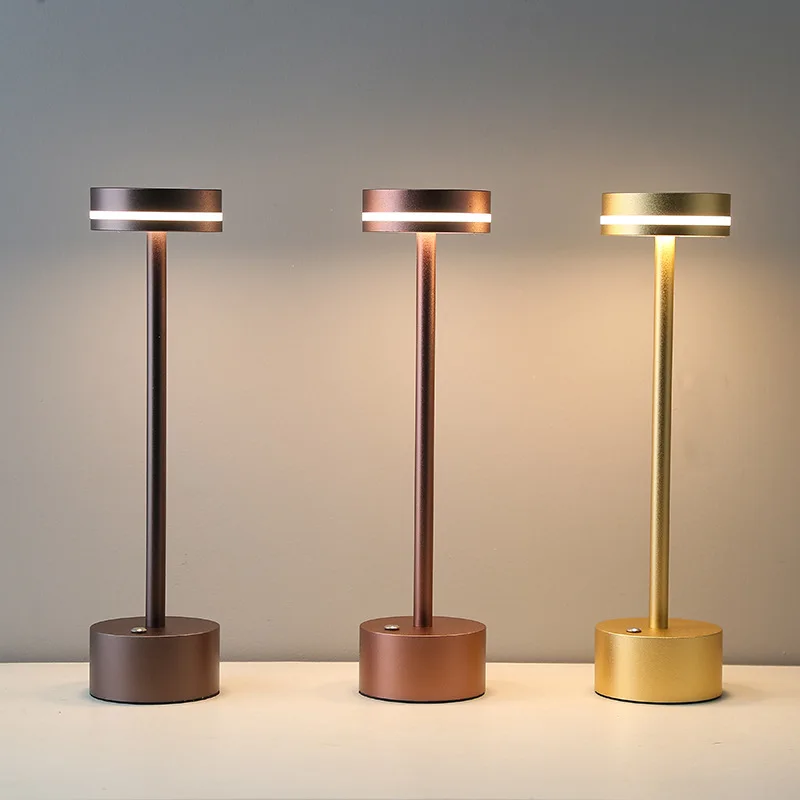 LED Aluminum Alloy Waterproof Rechargeable Desk Lamp Touch Dimming Metal Table Lamps For Bar Living Room Reading Camping Light
LED Aluminum Alloy Waterproof Rechargeable Desk Lamp Touch Dimming Metal Table Lamps For Bar Living Room Reading Camping Light