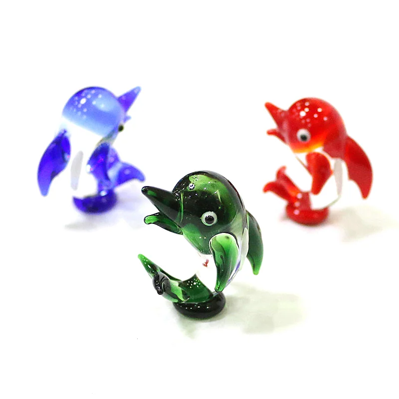 Murano Glass Dolphin Figurine Cute Marine Animal Ornament Home Table Room Aquarium Decor Collection New Year Party Gift for Kids
Murano Glass Dolphin Figurine Cute Marine Animal Ornament Home Table Room Aquarium Decor Collection New Year Party Gift for Kids