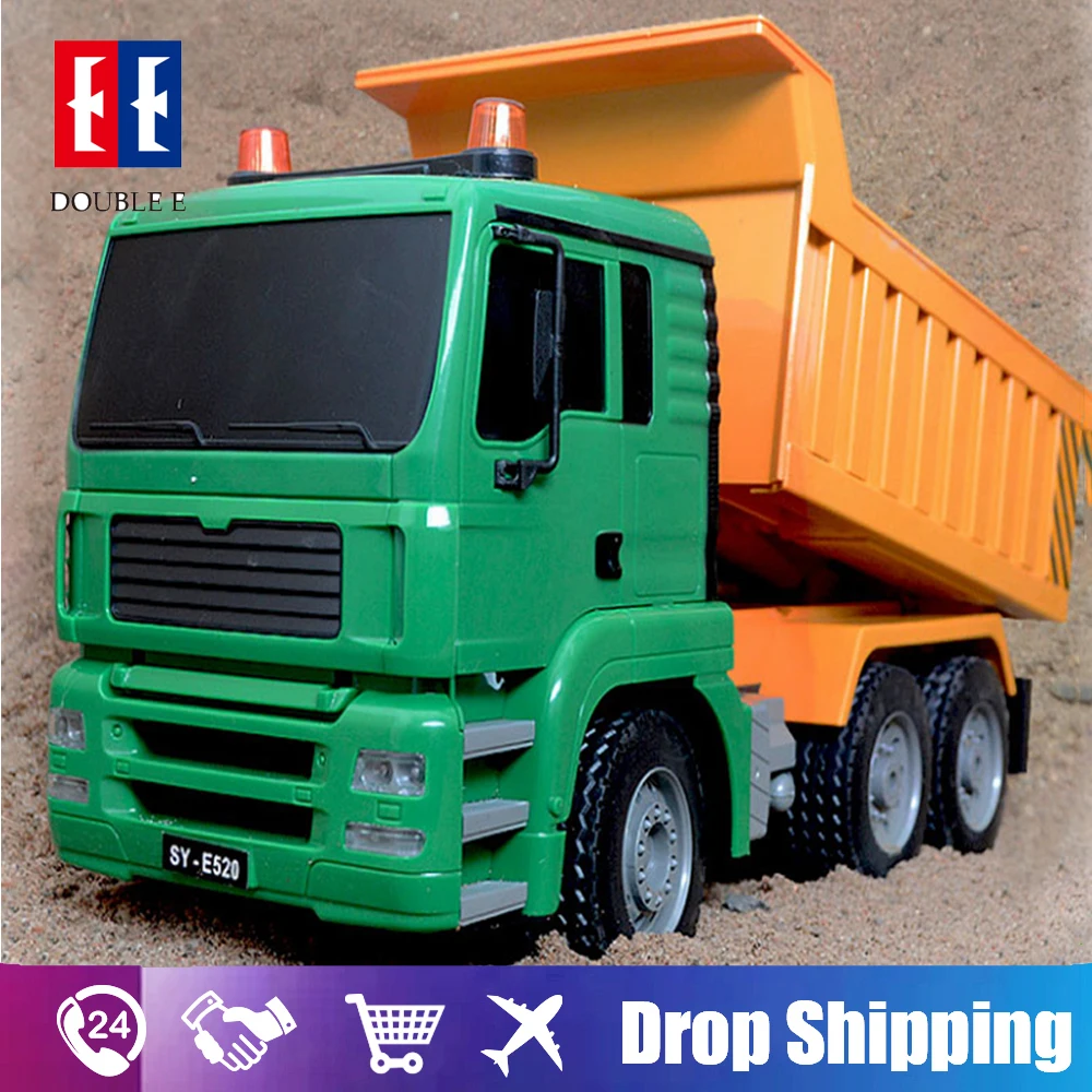 Double E E520 1/20 Rc Dumper Car 8Ch Radio Controlled Truck Engineering Vehicle Remote Control Truck Caterpillar Children's Toys
Double E E520 1/20 Rc Dumper Car 8Ch Radio Controlled Truck Engineering Vehicle Remote Control Truck Caterpillar Children's Toys