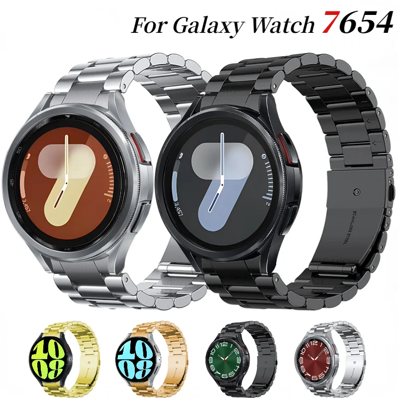 Металлический ремешок для Samsung Galaxy Watch 6 Classic 47 мм 43 мм 7/6/5/4 44 мм 40 мм Браслет из нержавеющей стали Galaxy Watch 5 Pro Ремень 45 мм
Металлический ремешок для Samsung Galaxy Watch 6 Classic 47 мм 43 мм 7/6/5/4 44 мм 40 мм Браслет из нержавеющей стали Galaxy Watch 5 Pro Ремень 45 мм