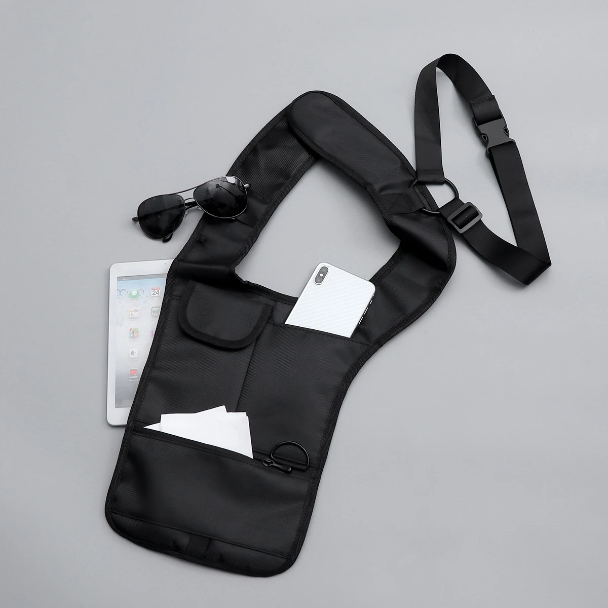 1pc Tactical Anti-Theft Underarm Shoulder Bag Waterproof Nylon Men'S Travel Phone Holder Stealth Portable Hiking Camping Left
1pc Tactical Anti-Theft Underarm Shoulder Bag Waterproof Nylon Men'S Travel Phone Holder Stealth Portable Hiking Camping Left