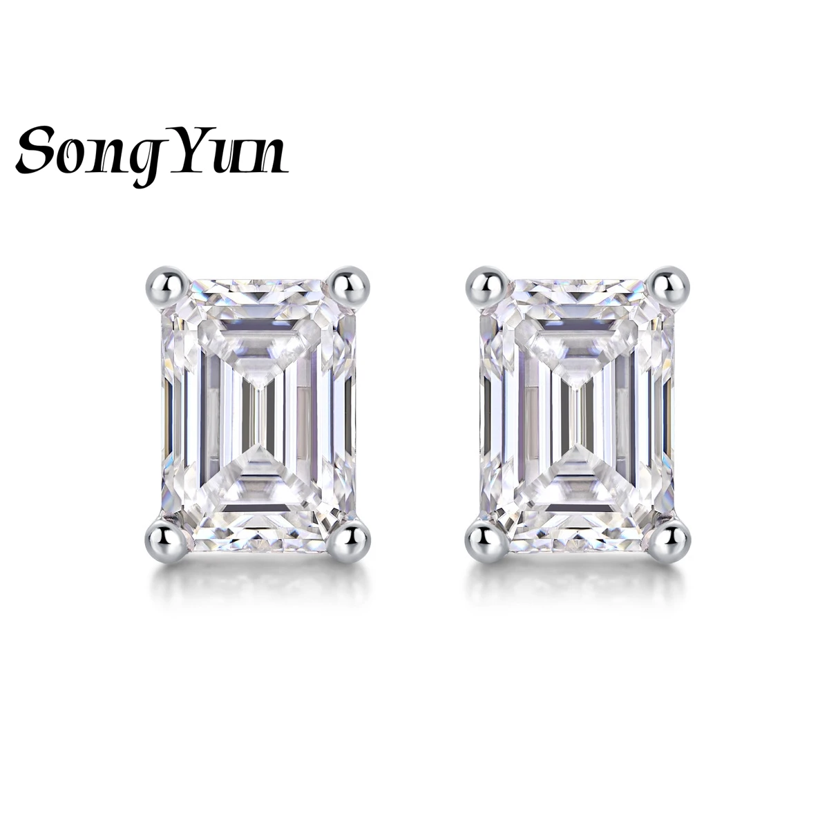 SONGYUN Brand Jewelry 925 Sterling Silver Earrings Moissanite Diamond Drop Statement for Wife Rhodium Plated SYT Patent Earring
SONGYUN Brand Jewelry 925 Sterling Silver Earrings Moissanite Diamond Drop Statement for Wife Rhodium Plated SYT Patent Earring