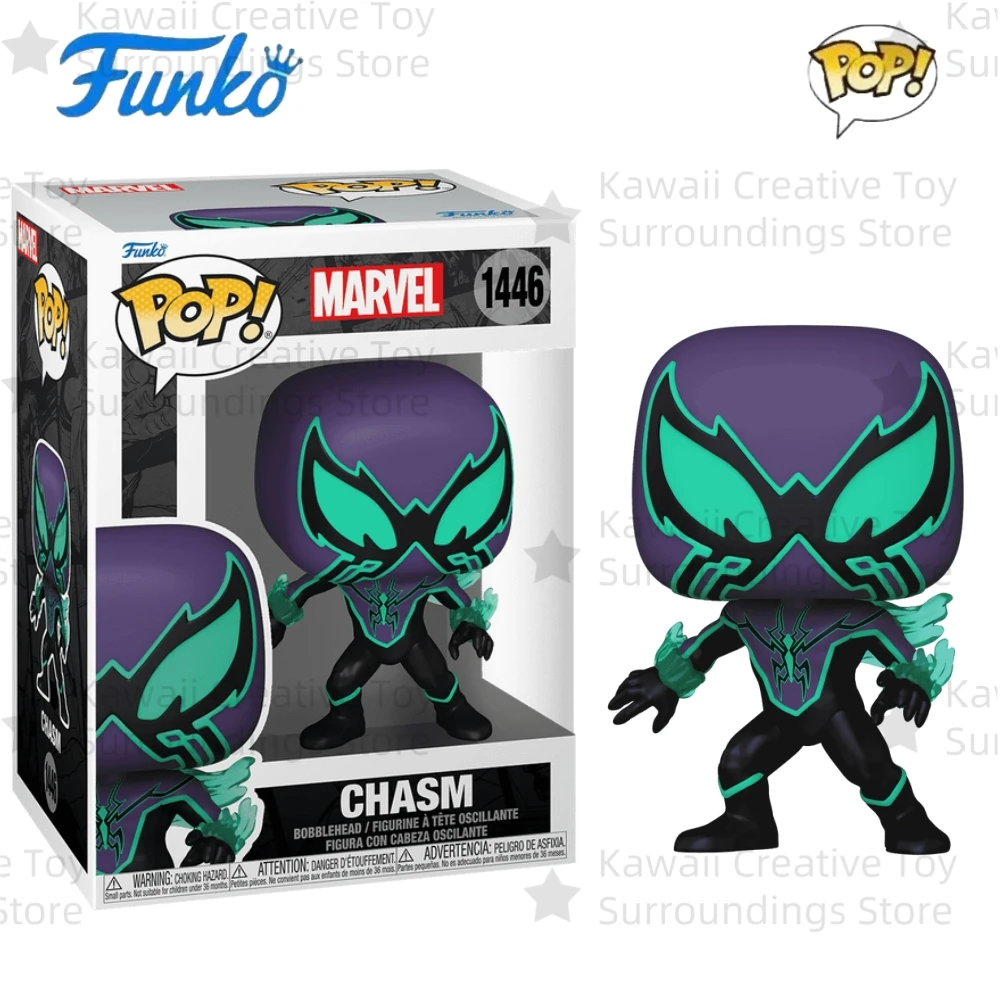Marvel Figures Funko Pop! Spider Man Chasm 1446 Vinyl Figure 3.6 inchs Collectible Limited Edition Model Toy Birthday Gift
Marvel Figures Funko Pop! Spider Man Chasm 1446 Vinyl Figure 3.6 inchs Collectible Limited Edition Model Toy Birthday Gift